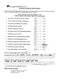 top-vein-treatment-center-clinic-nyc-patient-satisfaction-survey-1